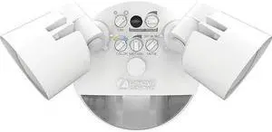 LITHONIA LIGHTING HGX LED 2RH ALO SWW2 120 PIR WH M2 Security Floodlight