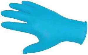 MCR SAFETY 6010S Nitri-Med6010, Disposable Gloves, 4.5 mil Palm, Nitrile,