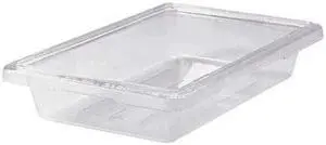 RUBBERMAID FG330600CLR Food Box, 20 qt., Clear