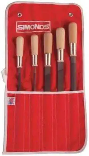 SIMONDS 72758790 File Set,Specialty Pattern,Assorted,8inL