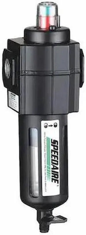 SPEEDAIRE 4ZL32 Coalescing Filter, 1/4 In. NPT, 150 psi, Overall Width: 2.68 in