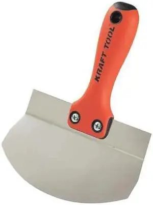 KRAFT TOOL DC421 Scoop,Bucket,6-12in.,Stainless Steel