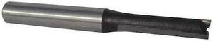 WESTWARD 16Y595 Straight Rtr Bit,Carbide Tipped,3/4 In