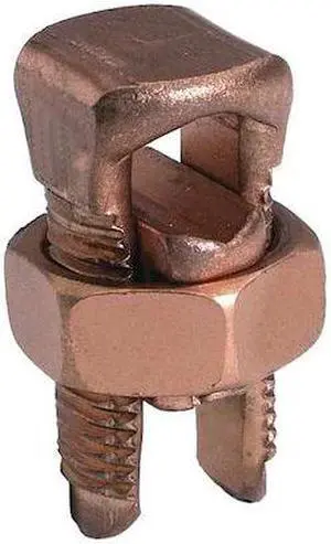 BURNDY KS90 Split-Bolt Connector,12 str to 10 str