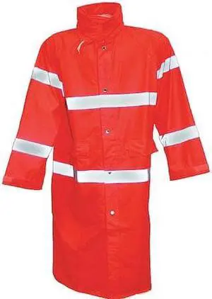 TINGLEY C56129 Stormflex Rain Jacket, Class 3, Type P, Orange, XL
