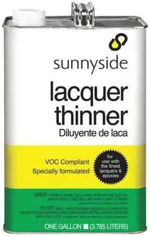 SUNNYSIDE 477G1 Lacquer Thinner,1 gal.