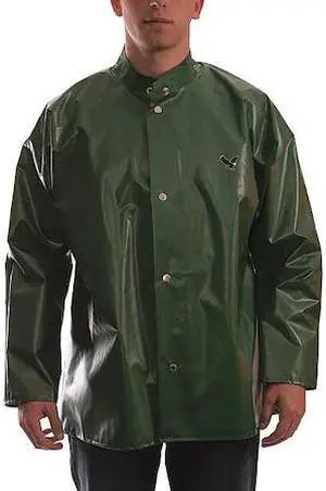 TINGLEY J22208 Iron Eagle Rain Jacket, Unrated, Green, 3XL