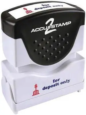 COSCO 038924 ACCU-STAMP 2 FOR DEPOSIT ONLY 2 Clr