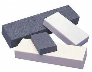 NORTON ABRASIVES 61463685465 Single Grit Benchstone, 4 in W, 1 in L, 1/4 in H,