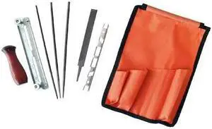 TRILINK FK001TL2 Sharpening Field Kit,10-13/64in. L,8-Pc TRILINK FK001TL2 Sharpening Field Kit,10-13/64in. L,8-Pc