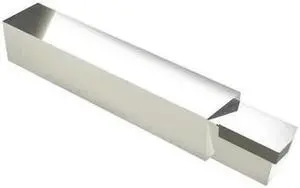 MICRO 100 AL-4 Brazed Tool Bit,AL,2 In L,1/4 In W