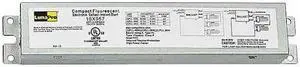 LUMAPRO 16X957 CFL Ballast,Electronic,104W,120 to 277V