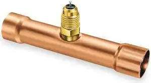 JB INDUSTRIES A31338 1/4" Access Valve Swaged Tee,PK3