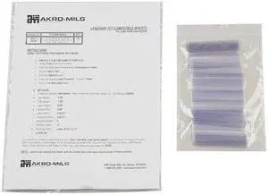 AKRO-MILS 29300 Card Stock Holder,13/16 x 3 In.,PK25