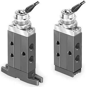 PARKER 414811000 Manual Air Control Valve,3-Way,1/8In NPT