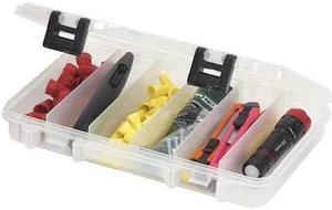PLANO 2360670 Compartment Box with 6 compartments, Plastic, 7 1/4 in H x 10