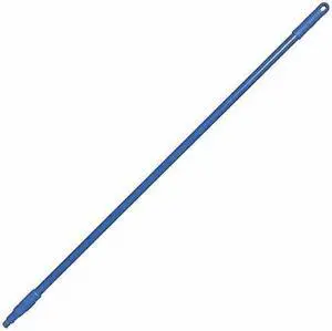 TOUGH GUY 48LZ61 49-57/64" Color Coded Handle, 1 in Dia, Blue, Fiberglass