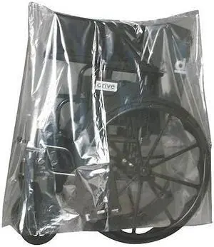 ZORO SELECT 5CPG9 Equipment Cover, 48" x 38", 1 mil, Clear, None, 150 PK