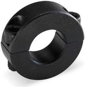 DAYTON 1L698 Shaft Collar,Clamp,2Pc,1/2 In,Steel