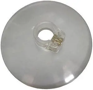 SPEEDAIRE 22YK84 Chip Shield,Plastic,4 In Dia