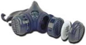 MOLDEX 8111N Half Mask Respirator Kit, 8000 Series, N95, Organic Vapor (OV),