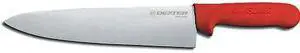 DEXTER RUSSELL 12443R Chef Knife,8" L,SS Blade,Red