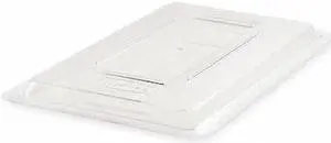 RUBBERMAID FG330200CLR Lid,Food/Tote,Clear,26 x 18 In.
