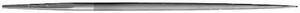 SIMONDS 84160000 Round File,Swiss,Round,#1/Dbl.,6inL