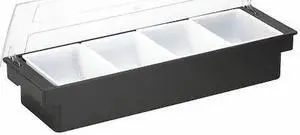 TABLECRAFT 103 Condiment Holder,4 Compartment