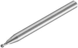MICRO 100 BMS-020-2 Carbide End Mill, Dia 0.020, Cut L 0.030