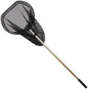 POND BOSS 52721 Telescoping Fish Net,Nylon,1/8in. Mesh