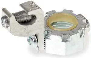 RACO 1292RAC IMC Bushing, 3 in, Threaded, Iron, Electro Zinc Plated, Gray