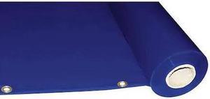 ZORO SELECT 22RN55 Welding Curtain Roll, Transparent PVC, 75 ft. W., 5 ft. H.,