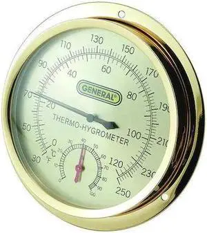 ZORO SELECT 49T438 Analog Thermometer,30 to 250  Degree F