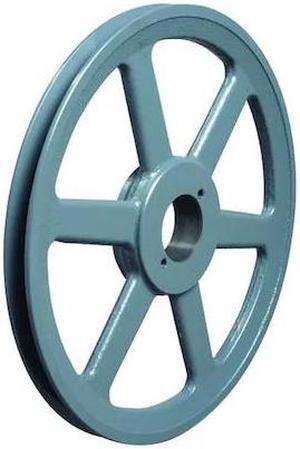 TB WOOD'S BK150 1/2" to 1-1/2" Bushed Bore 1-Groove Standard V-Belt Pulley