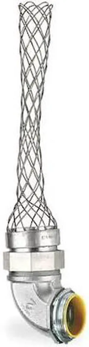 HUBBELL WIRING DEVICE-KELLEMS 074-09-3545 Liquid Tight Grip,90 Deg,1-1/4 In.