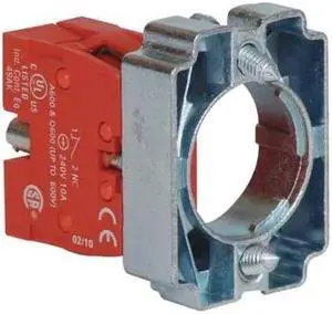 DAYTON 30G081 Contact Block,Mounting Base,22Mm,1NC