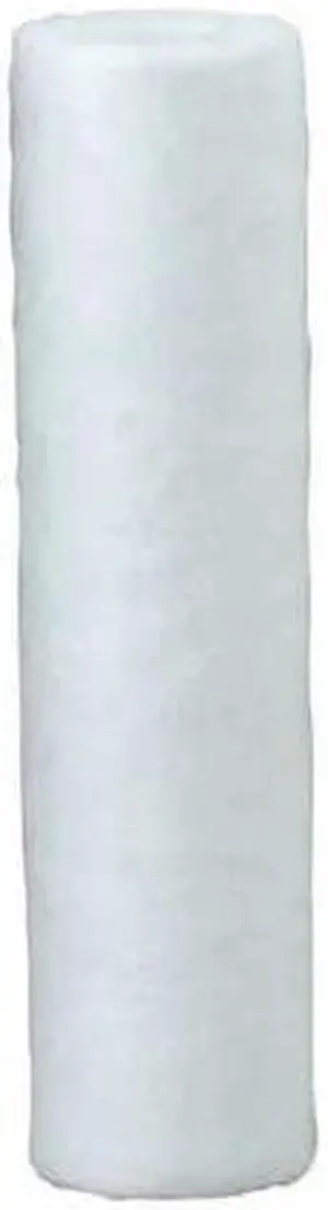 EVERPURE 155014-43-75 Solid Filter Cartridge, 5 gpm, 5 Micron, 2.38" O.D., 9