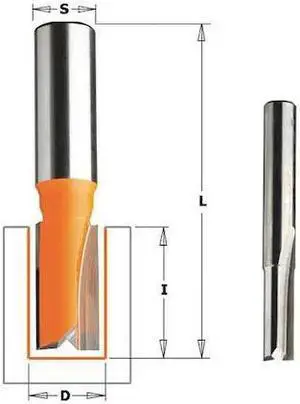 CMT 811.064.11 Router Bit,HWM,1/4 in