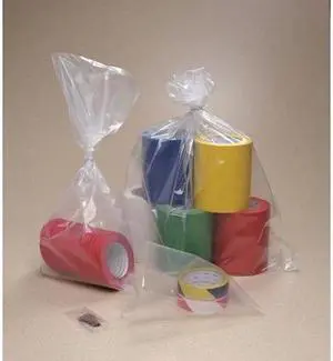 ZORO SELECT 9M940 Open Poly Bags, 30" x 16", 4 mil, Clear, None, 250 PK