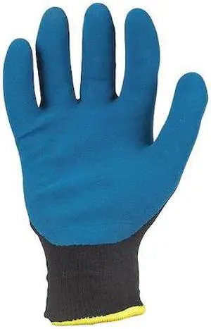 IRONCLAD PERFORMANCE WEAR KC1LW-03-M Coated Gloves, Nylon/Latex Palm, Acrylic