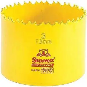 STARRETT DCH0300-G Bi-Metal Fast Cut Hole Saw 3" (76mm)