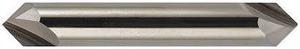 CLEVELAND C61230 Carbide End Mill,Point,3 in L,Double End
