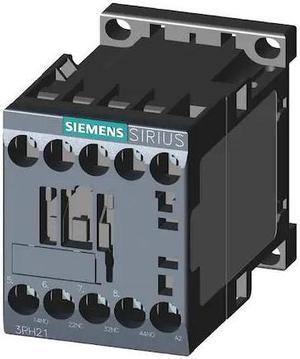 SIEMENS 3RH21221AN20 IEC Control Relay,2NO/2NC,220VAC,10A