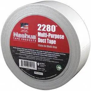 NASHUA 2280 Duct Tape,48mm x 55m,9 mil,White