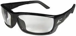 EDGE EYEWEAR PM111 Safety Glasses, Traditional Clear Polycarbonate Lens,
