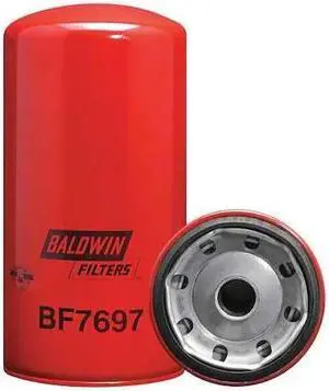 BALDWIN FILTERS BF7697 Fuel Filter, 9-19/32x4-21/32x9-19/32 In