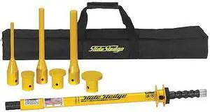 SLIDE SLEDGE 211105 Slide Hammer Sledge, 9 lb., 30", w/ 6 Tips
