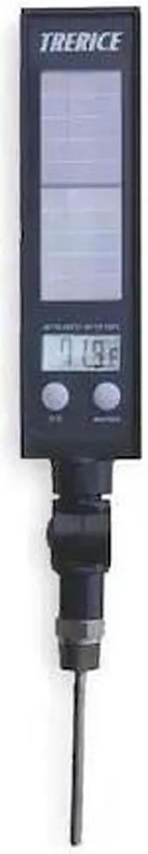 TRERICE SX9560405 Digital Solar Powered Thermometer,Blue