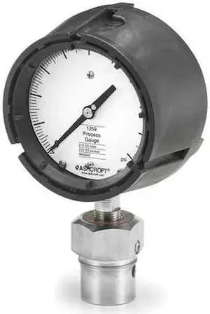 ASHCROFT 451259SD04L/50312HH04TXCF300# Pressure Gauge with Diaphragm Seal, 0 to